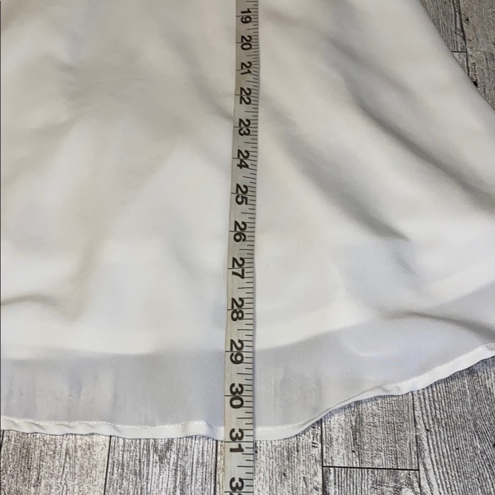 Forever 21 White Mini Dress Size Small - Picture 6 of 8